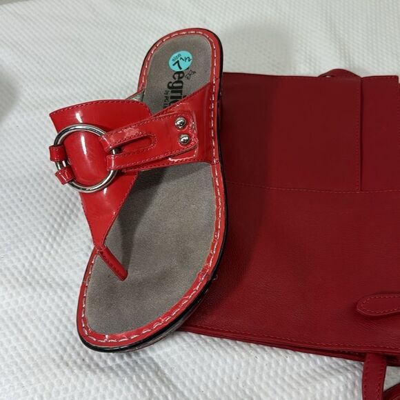 Alegria LOL-107 Lola Coral Thong Sandals size 38 - Picture 1 of 15